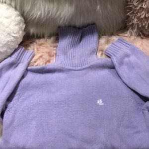Lilac RALPH LAUREN turtle neck🍭
